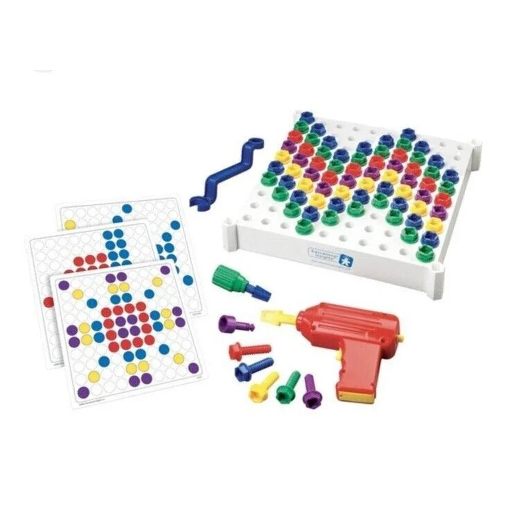 Educational Insights Design & Drill Activity Center Montessori Learning STEM Toy